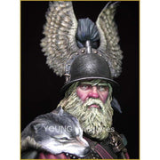 Young Miniatures YH1828 1/10 Celtic Warrior Hallstatt 6th Century BC Resin Bust