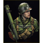 Young Miniatures YM1855 1/10 Easy Company Bastogne 1944 Resin Bust