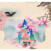 Mu Models YM-ZJ031 The Peach Blossom Spring Stand