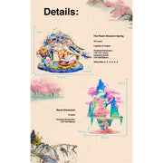 Mu Models YM-ZJ031 The Peach Blossom Spring Stand