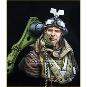 Young Miniatures YM1868 1/10 RAF Spitfire Mk.I Pilot WWII Resin bust