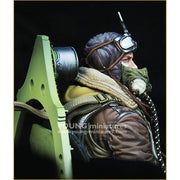 Young Miniatures YM1868 1/10 RAF Spitfire Mk.I Pilot WWII Resin bust