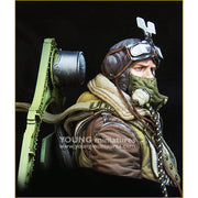 Young Miniatures YM1868 1/10 RAF Spitfire Mk.I Pilot WWII Resin bust
