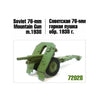 Zebrano 72028 1/72 Soviet 76mm Mountain Gun 1938