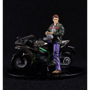 Tori Factory ZPLMF-08B 1/48 TOPGUN Pilot w/Motobike Model Kit