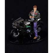 Tori Factory ZPLMF-08B 1/48 TOPGUN Pilot w/Motobike Model Kit