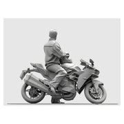 Tori Factory ZPLMF-08B 1/48 TOPGUN Pilot w/Motobike Model Kit