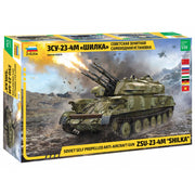 Zvezda 3635 1/35 ZSU-23-4M SHILKA Soviet Self Propelled Anti Aircraft Gun Plastic Model Kit