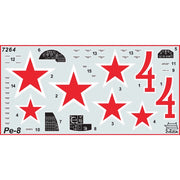 Zvezda 7264 1/72 Petlyakov PE-8 Soviet Bomber