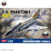 Zoukei-Mura 1/48 F-4J Phantom II Navy Plastic Model Kit 4518992228907