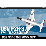 Academy 12548 1/72 USN F2H-3 VF-41 Black Aces Banshee