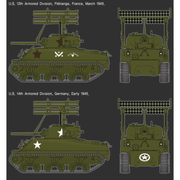 Academy 13294 1/35 M4A3 Sherman with T34 (Calliope)