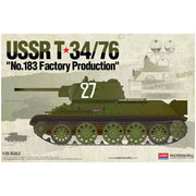 Academy 13505 1/35 USSR T-34/76 No.183 Factory Production