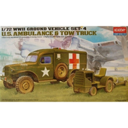 Academy 13403 1/72 US Ambulance and Tow Tractor