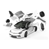Airfix J6019 Quick Build Lamborghini Aventador White