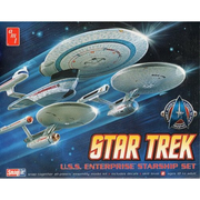 AMT 660 1/2500 Star Trek Enterprise 3 in 1 Set