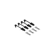 ARRMA ARAC3445 1/10 Body Clip Retainers Black AR390165 4pc