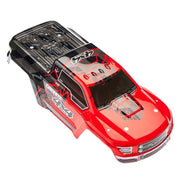 ARRMA ARAC3336 Body Painted Decal Trim Red Granite 4x4 Mega AR402256