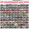 Authentic Collectables ACP006 Dick Johnson Racing DJR Team Penske 100 Championship Race Wins Print 594mm x 1000mm