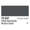 Vallejo 70897 Model Color Bronze Green 17ml Paint