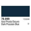 Vallejo 70899 Model Color Dark Prussian Blue 17ml Paint 050