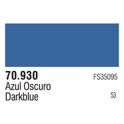 Vallejo 70930 Model Color Dark Blue 17ml Paint