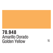 Vallejo 70948 Model Color Golden Yellow 17ml Paint 016