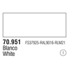 Vallejo 70951 Model Color White 17ml Paint 001
