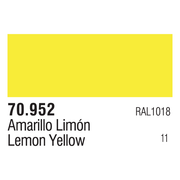Vallejo 70952 Model Color Lemon Yellow 17ml Paint 011