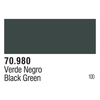Vallejo 70980 Model Color Black Green 17ml Paint
