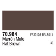 Vallejo 70984 Model Color Flat Brown 17ml Paint