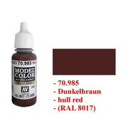 Vallejo 70985 Model Color Hull Red 17ml Paint
