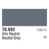 Vallejo 70992 Model Color Neutral Grey 17ml Paint