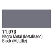 Vallejo 71073 Model Air 73 17ml Black Metallic Paint
