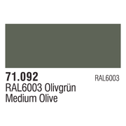 Vallejo 71092 Model Air 92 17ml Medium Green Paint