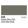 Vallejo 73608 Primer Poly-Urethane 60ml US Olive Drab