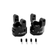 Axial AXIC0762 Aluminium C-Hub Carrier - Black (2pcs)