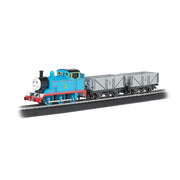 Bachmann 00739 Thomas with Whistle & Chuff Sound Electic Train Set (HO Scale)