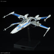 Bandai 0223296 1/72 Star Wars Blue Squadron Resistance X-Wing Fighter The Last Jedi