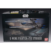 Bandai 5066147 1/144 Star Wars U-Wing Fighter And Tie Striker
