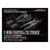 Bandai 5066147 1/144 Star Wars U-Wing Fighter And Tie Striker