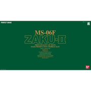 Bandai PG 1/60 MS-06F Zaku II (Green) | 72361