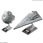 Bandai 0230358 Star Wars Death Star II & Star Destroyer