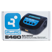 iRunRC E460 6A 60W AC Multi Chemistry Battery Charger