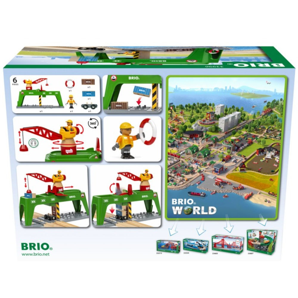 BRIO 33996 Container Crane pieces – Metro Hobbies