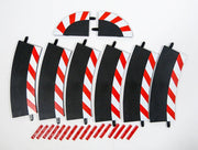 Carrera 20592 Evolution/Digital Inside Shoulder for Curve 3/30 8pc | Metro Hobbies