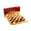 Classic Game Collection Chess Wood 10.5in Inlaid
