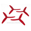 Dalprop Cyclone T5040C 3-Blade Props Red*
