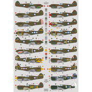 DK Decals 72051 1/72 Curtiss P-40E/P-40F/P-40K in over the Pacific