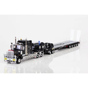 Drake 1/50 Kenworth C509 with 2x8 Dolly and 5x8 Swinging Trailer Gunmetal Grey